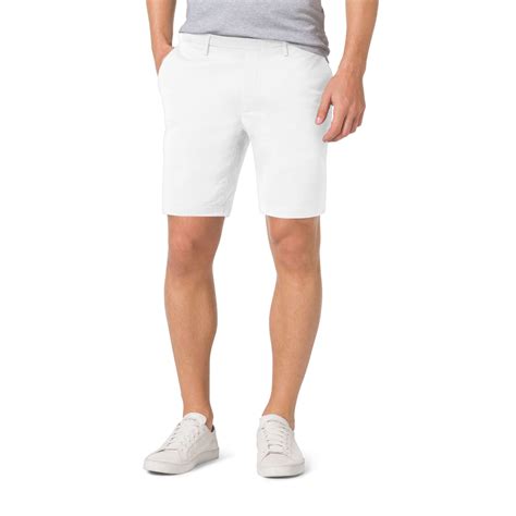 michael kors men's slim-fit cotton-twill shorts|Michael Kors Casual shorts for Men .